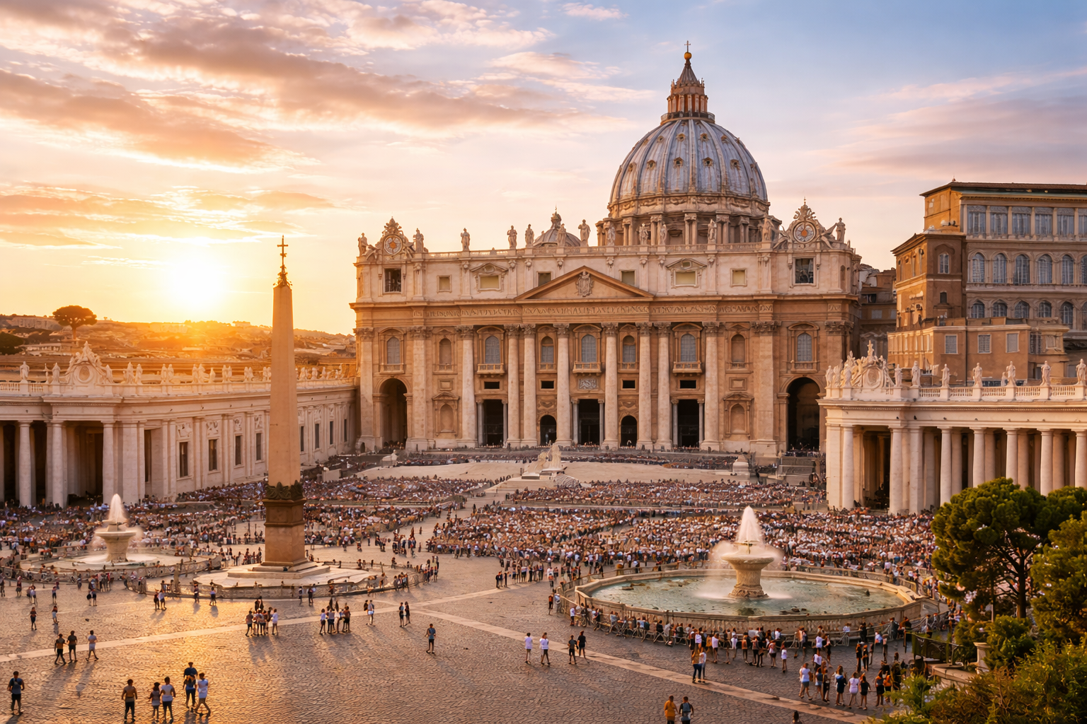 St. Peter’s Square and Basilica, Vatican